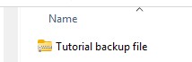 Backup records
